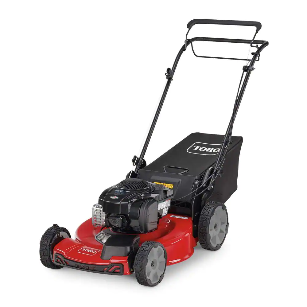 2026 Toro 21442 22 in. Recycler Briggs & Stratton High Wheel FWD Gas Walk Behind Self Propelled Lawn Mower with Super Bagger