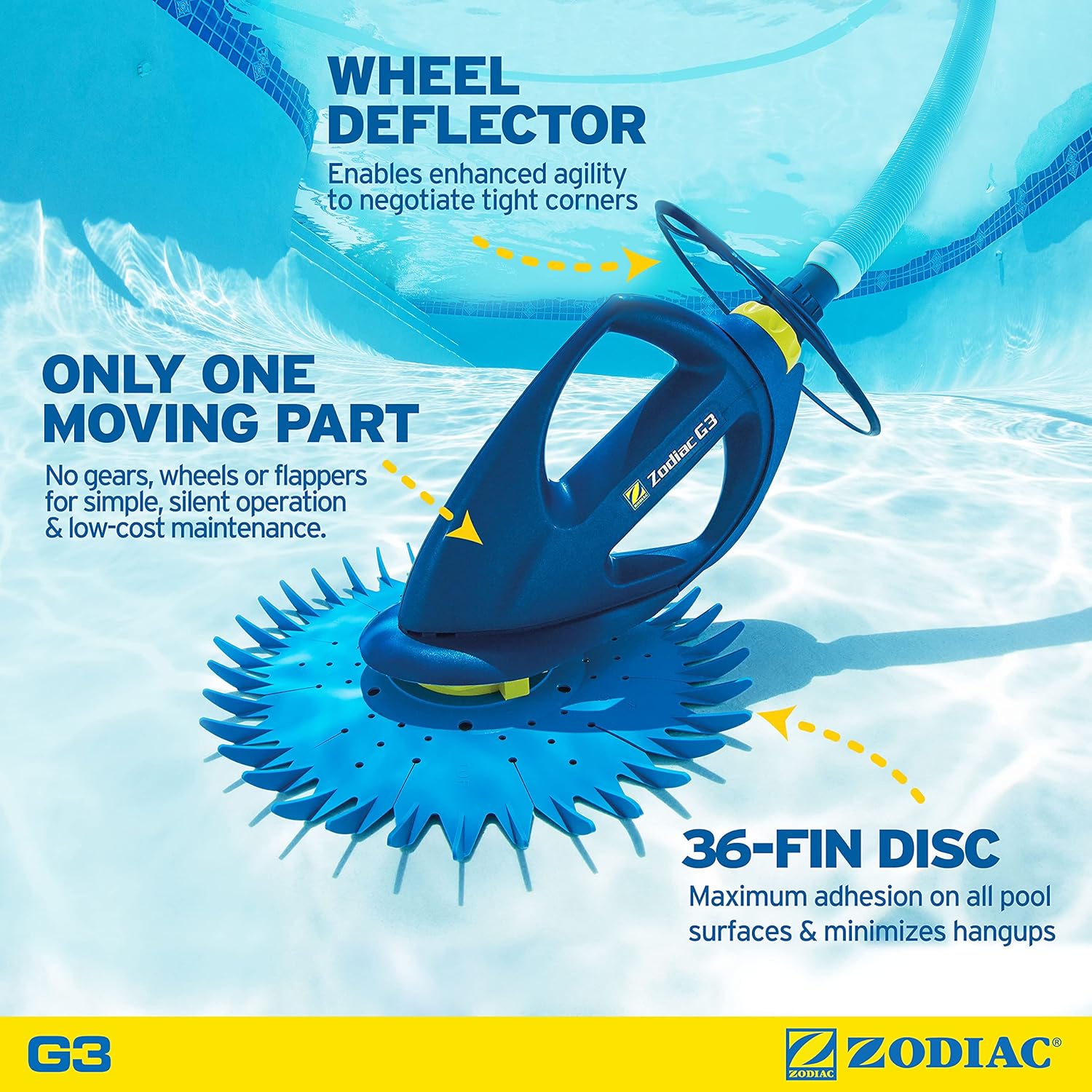 Baracuda G3 W03000 Advanced Suction Pool Cleaner