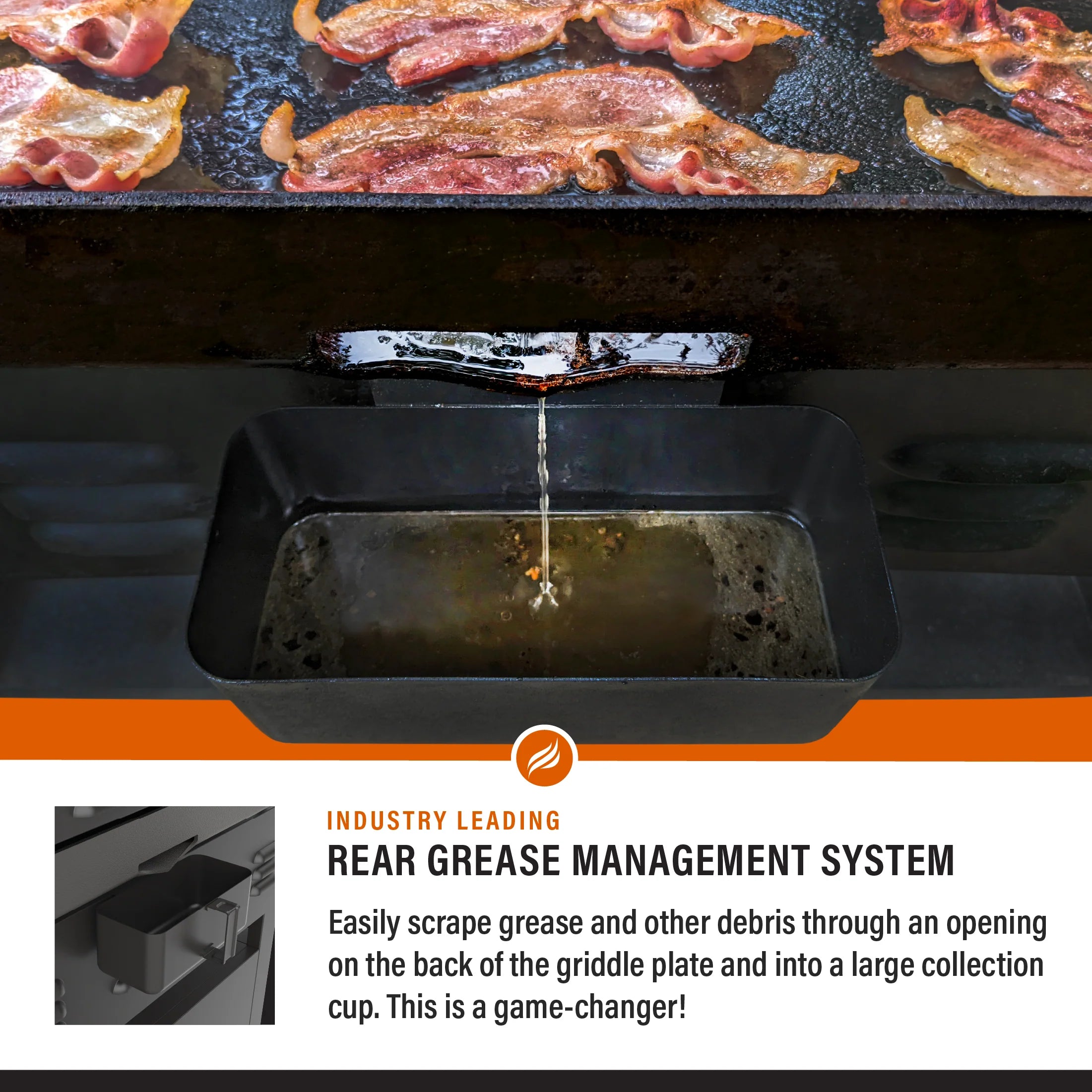 Blackstone 4-Burner 36′′ Propane Griddle with Air Fryer and Hood