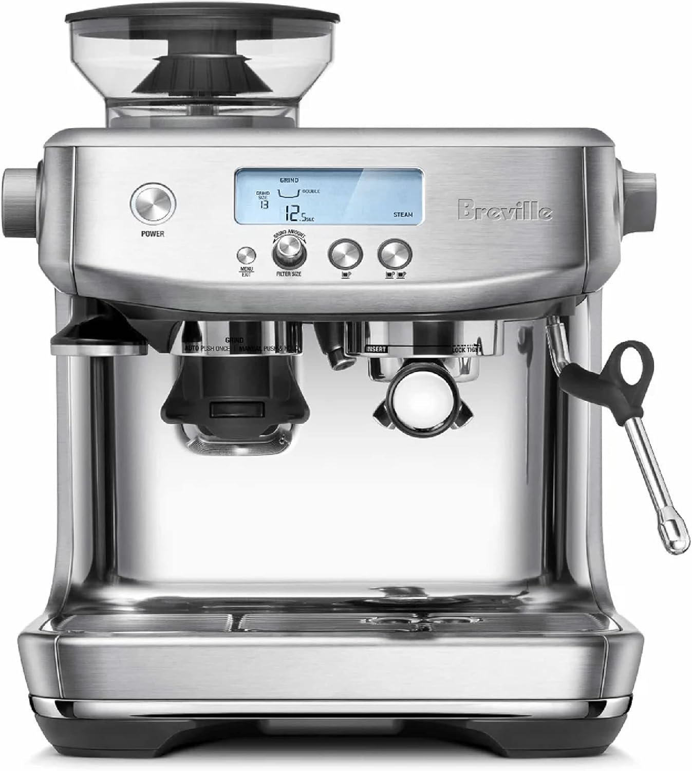 Barista Pro Espresso Machine BES878BSS – Steel