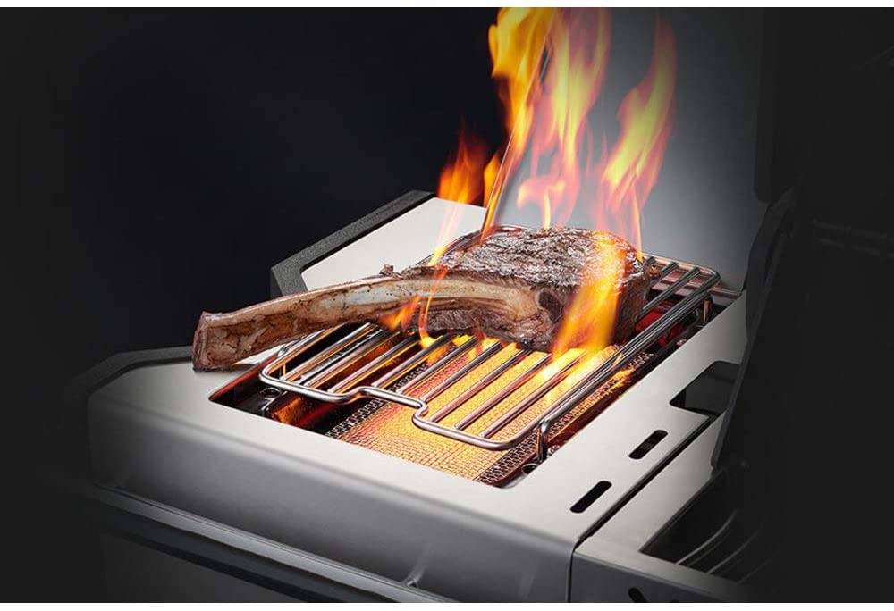 2026 Napoleon Prestige Pro 500 Freestanding Gas Grill w/ Infrared Side Burner & Rotisserie | Natural Gas or Liquid Propane PRO500RSIB