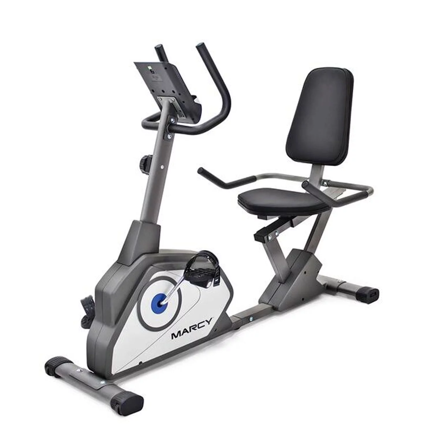 2026 Impex NS-40502R Marcy Recumbent Exercise Workout Bike for Home Fitness