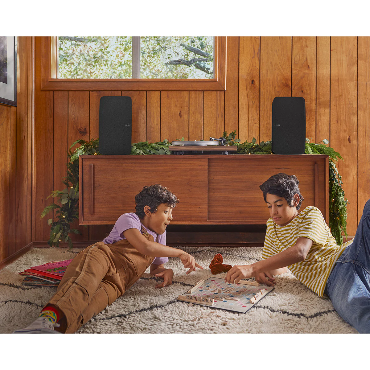 2026 Sonos HiFi Set of Five Wireless Speaker (Black)