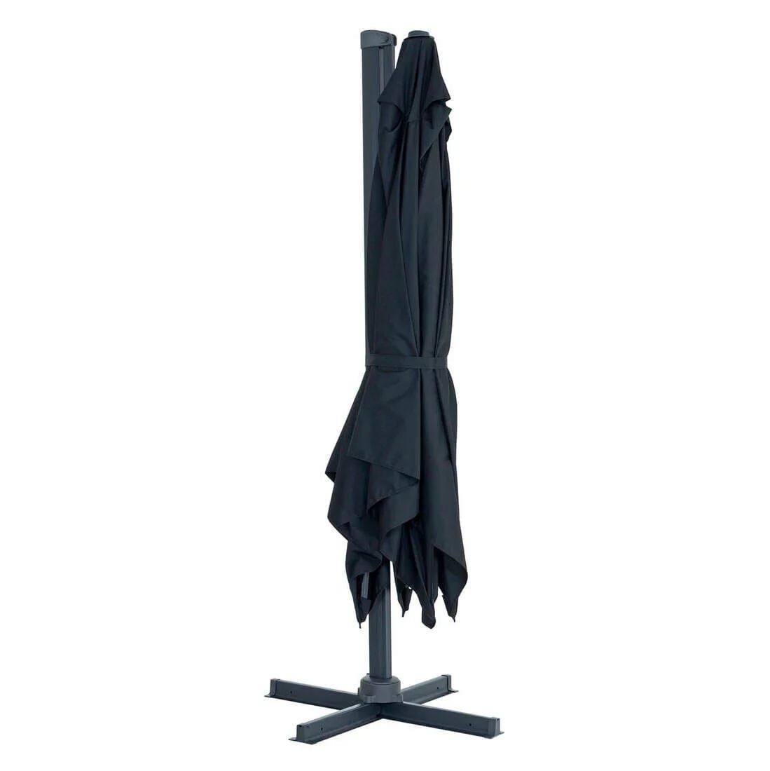 3 x 3m Roma Square Parasol Large Cantilever Garden Shade