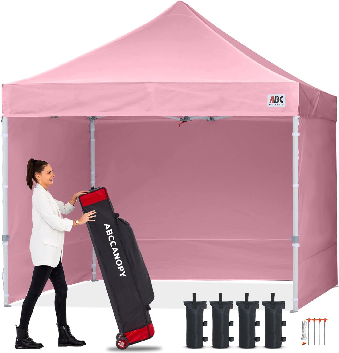 Easy Pop Up Canopy Tent 10×10 with Sidewalls