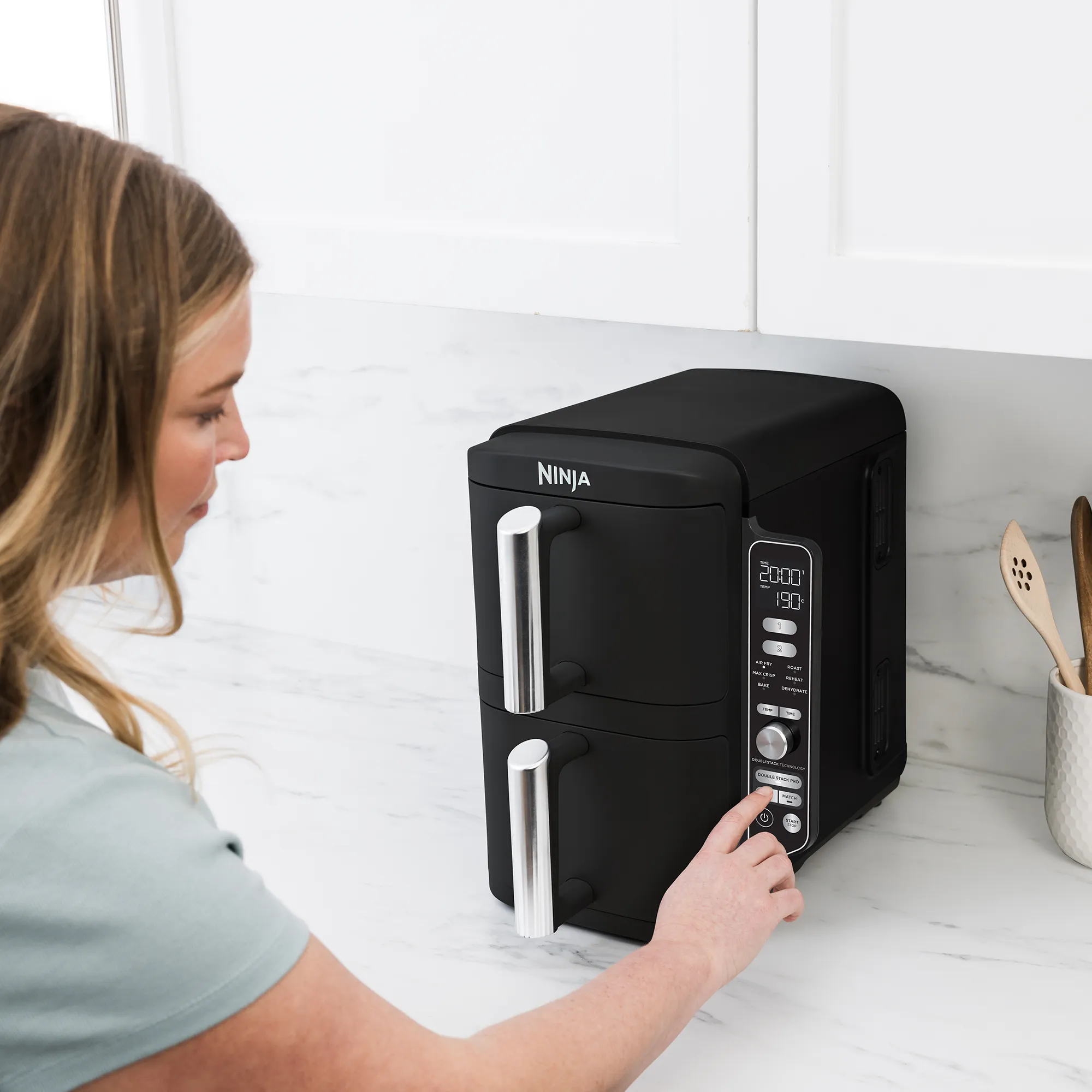 2026 Ninja DoubleStack XXXL 9.5L 2 Drawer Air Fryer