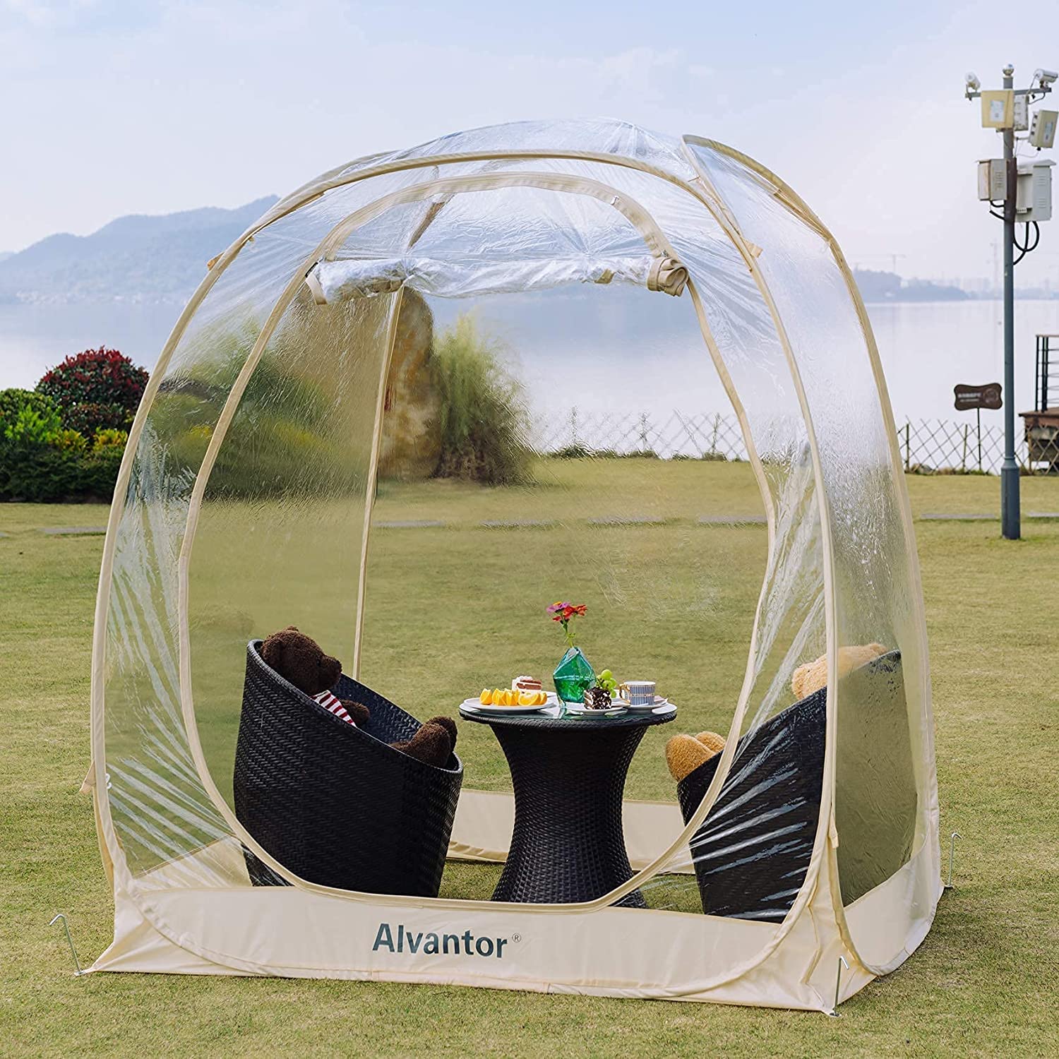 2026 Bubble Tent Pop Up Gazebo, 8-10 Person Igloo Dome Garden Patio Canopy Shelter