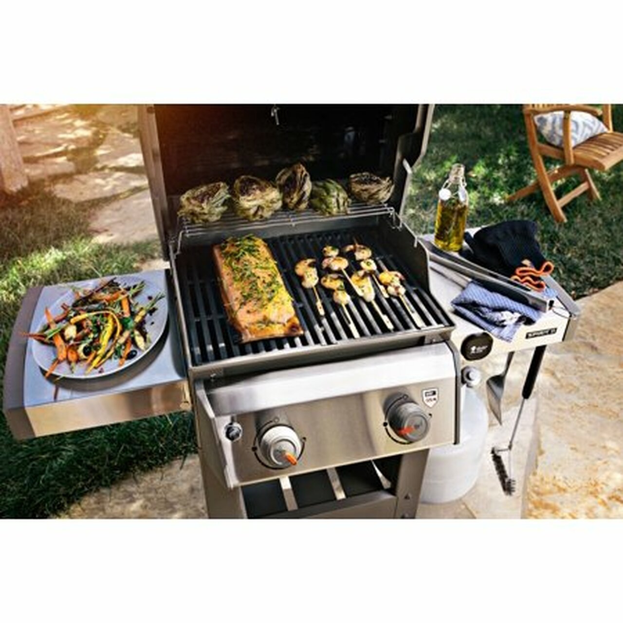 2026 Weber Spirit II E-210 Propane Gas Grill, Black