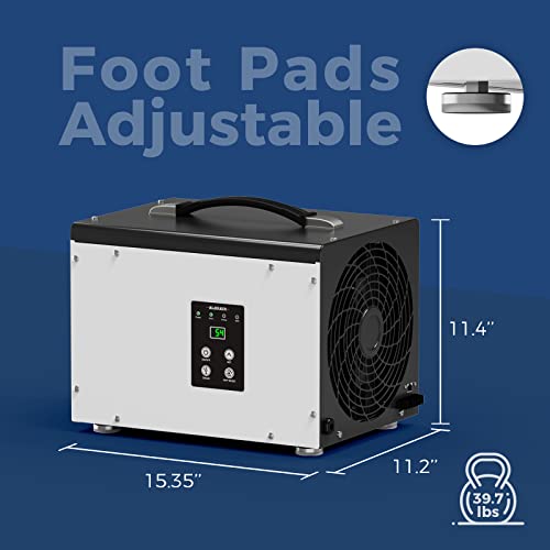 ALORAIR Crawl Space/Basement Dehumidifier 70 Pint Dehumidifier with Drain Hose