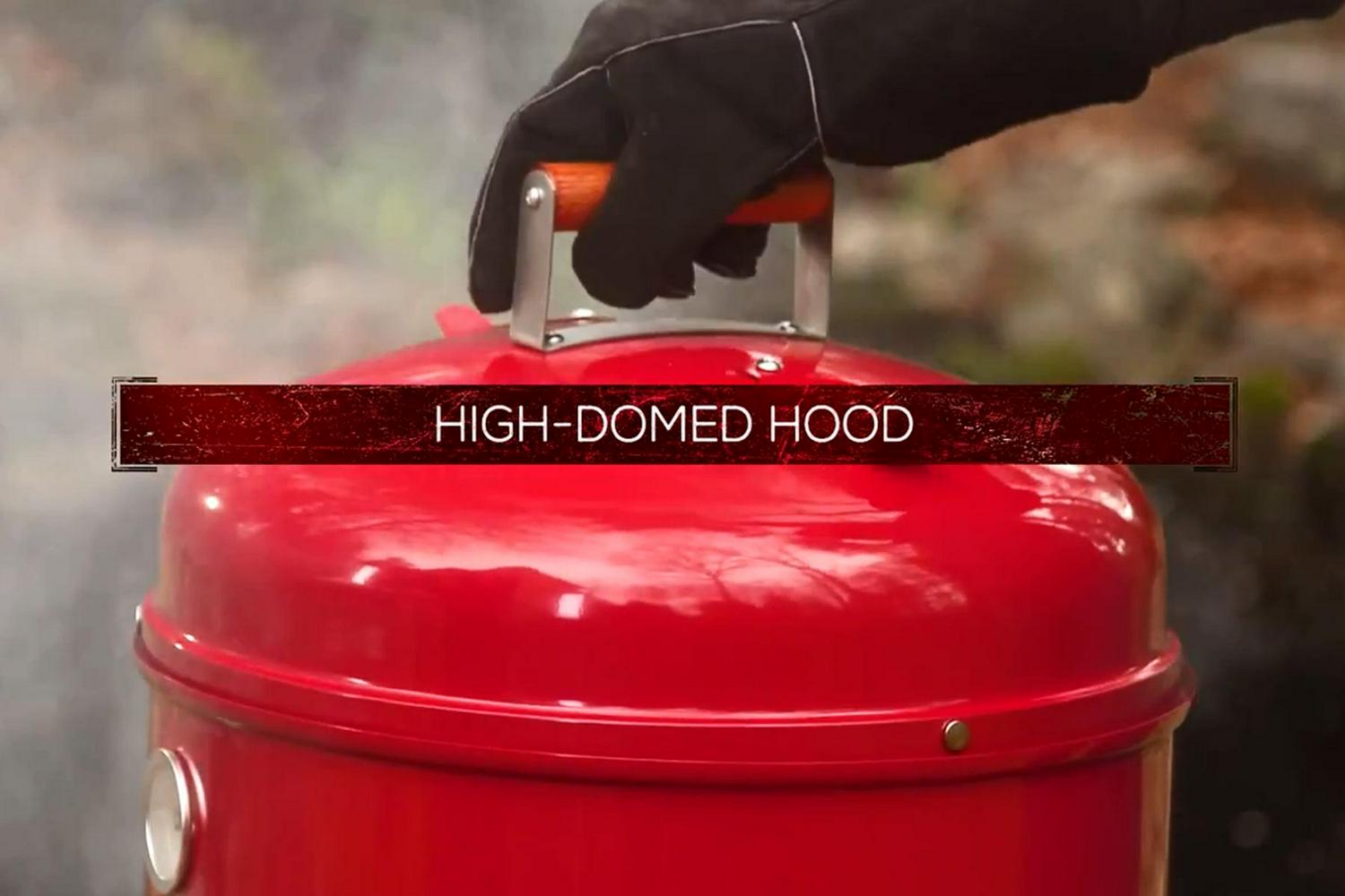 Americana 4-in-1 Electric and Charcoal Water Smoker