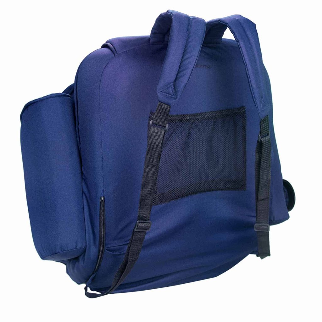 2026 High-Back Portable Seat with Armrests & Pockets, UV-Resistant, Water-Repellent Fabric