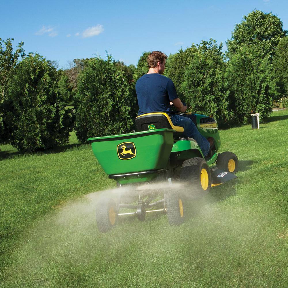 2026 175 lb Tow-Behind Broadcast Spreader, Rustproof Poly Hopper, Universal Fit