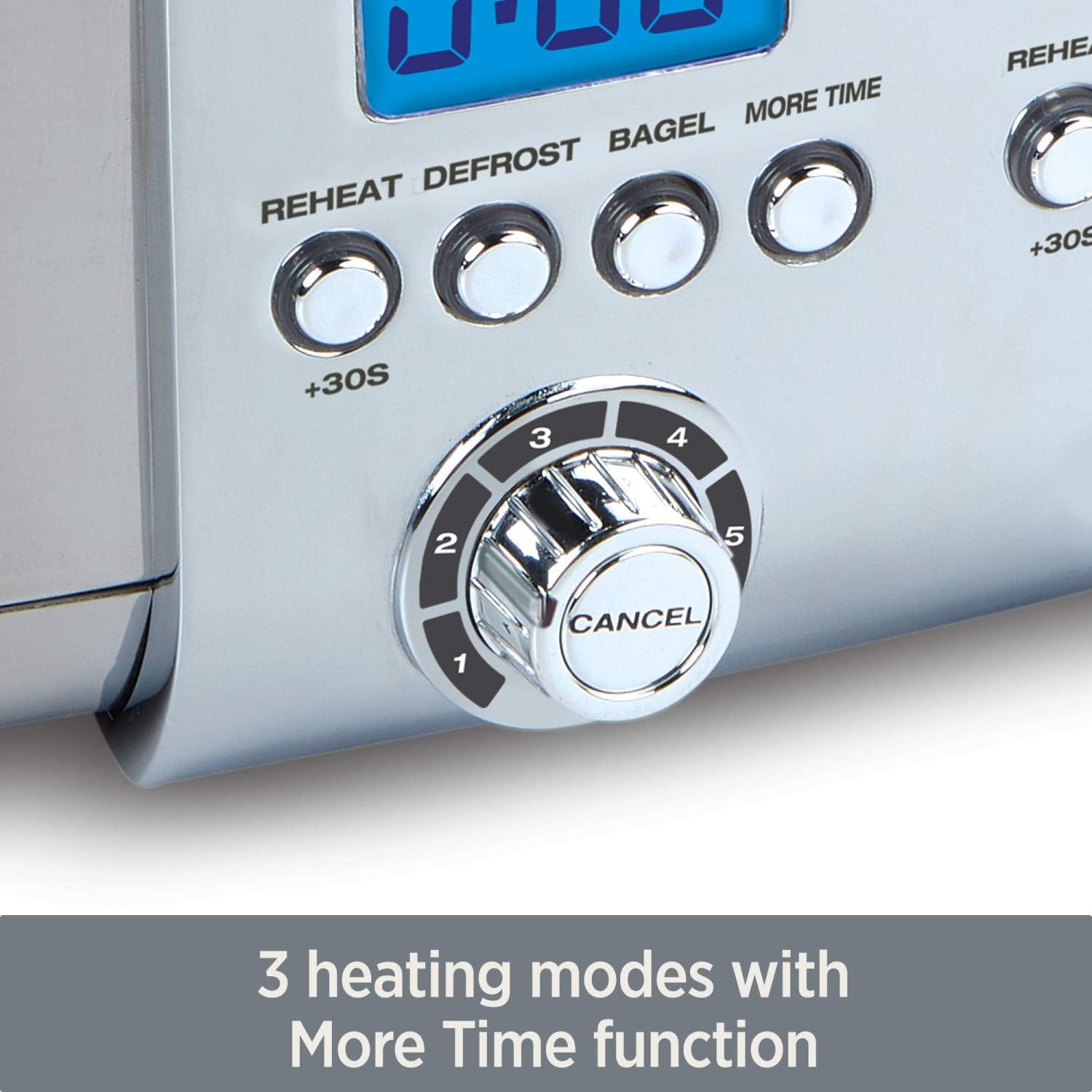 All-Clad 10942223917 Stainless Steel Digital Toaster with Extra Wide Slot, 4-Slice, Silver – 2-Slice