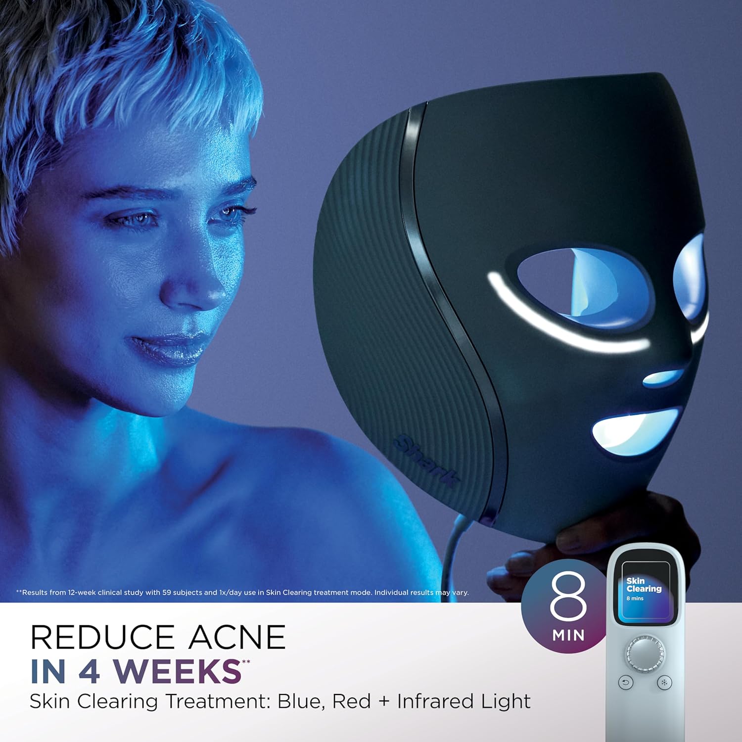 Cryoglow LED Face Mask – Anti-Aging & Blemish Repair