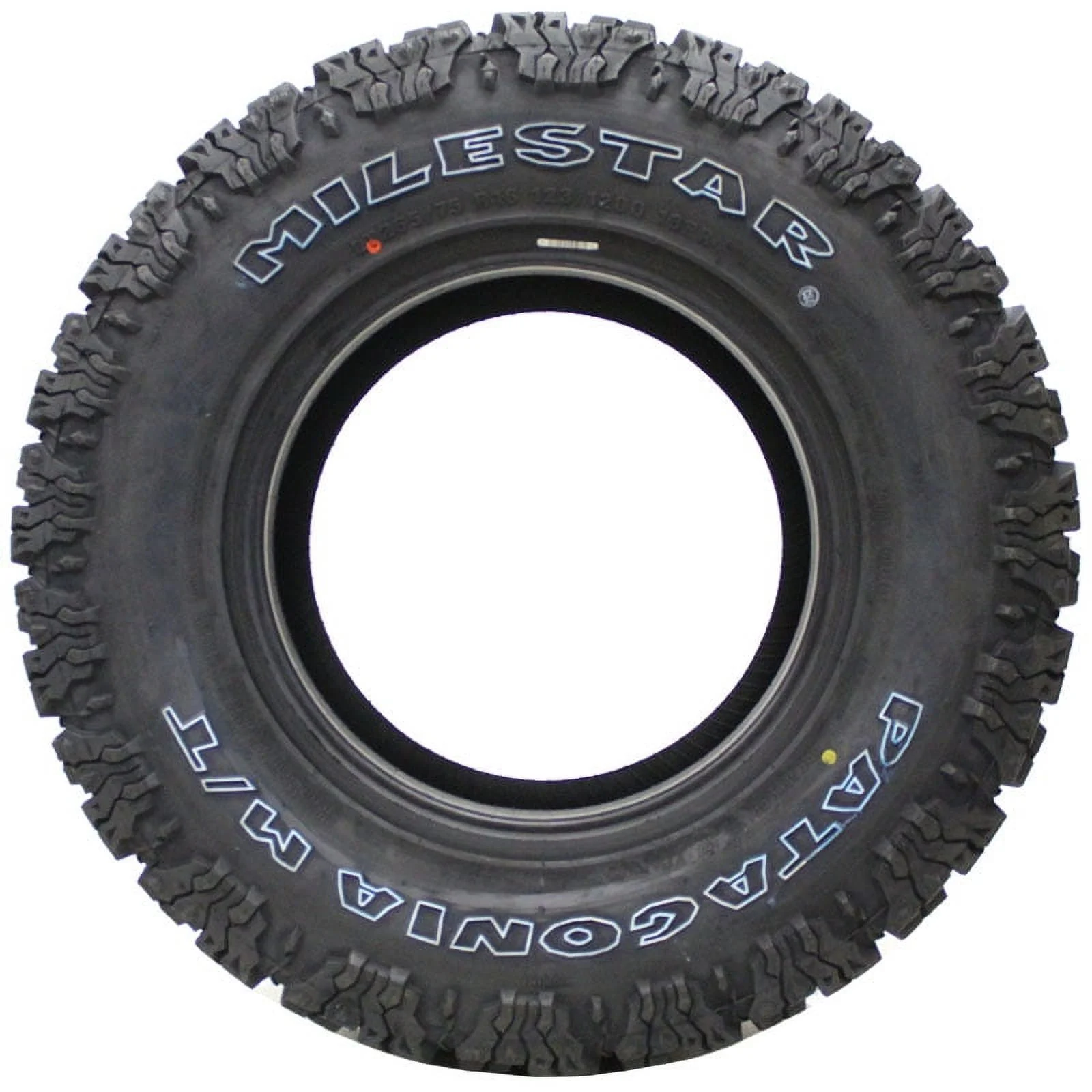 2026 Milestar Patagonia M/T Mud Terrain LT33X12.50R18 122Q F Light Truck Tire