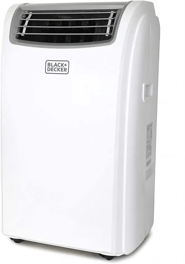 14,000 BTU Portable Air Conditioner with Heat and Remote Control, White