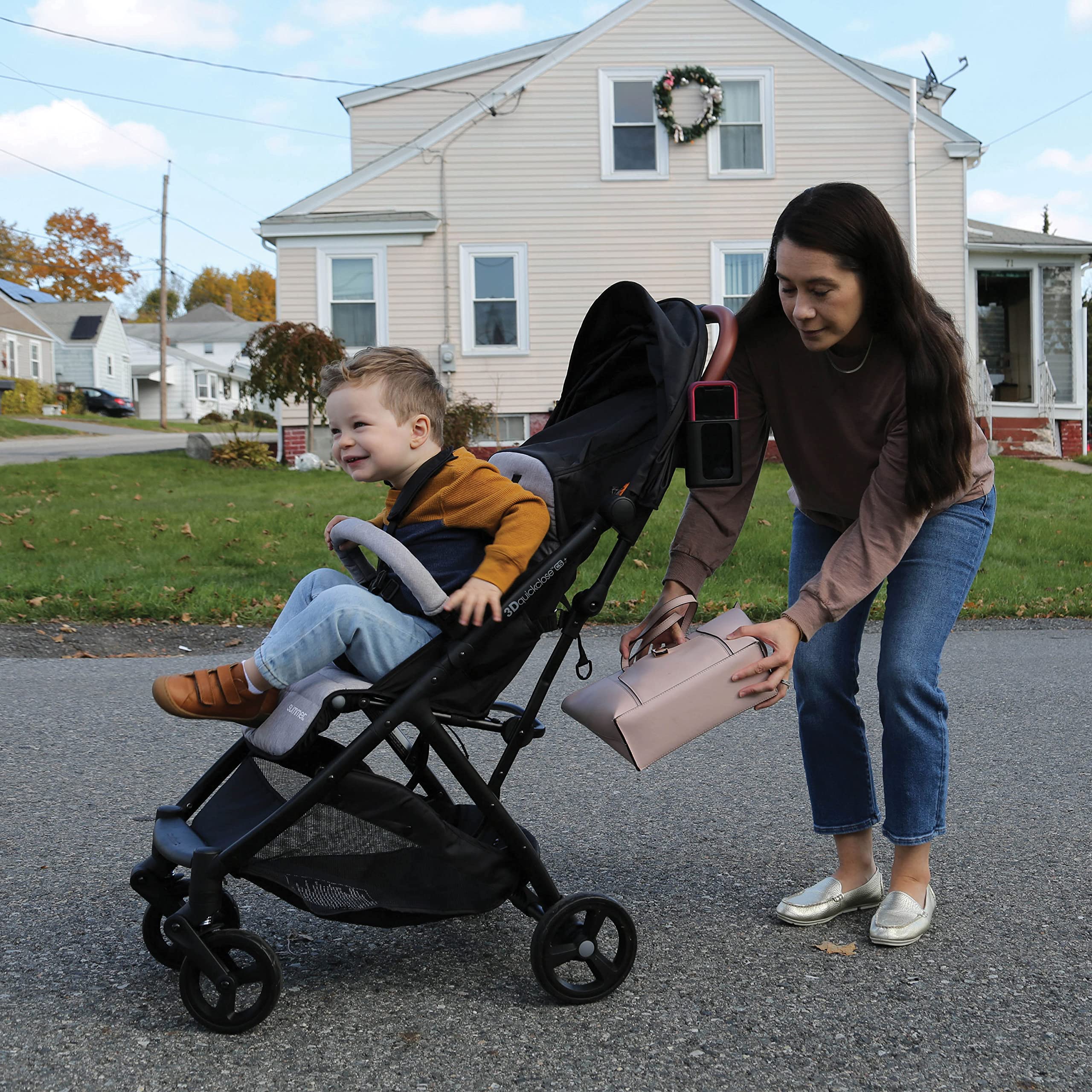 3Dquickclose Compact Fold Stroller Lightweight