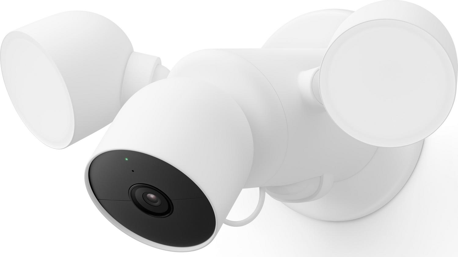 Google Nest Cam with Floodlight (Snow) Surveillance Camera