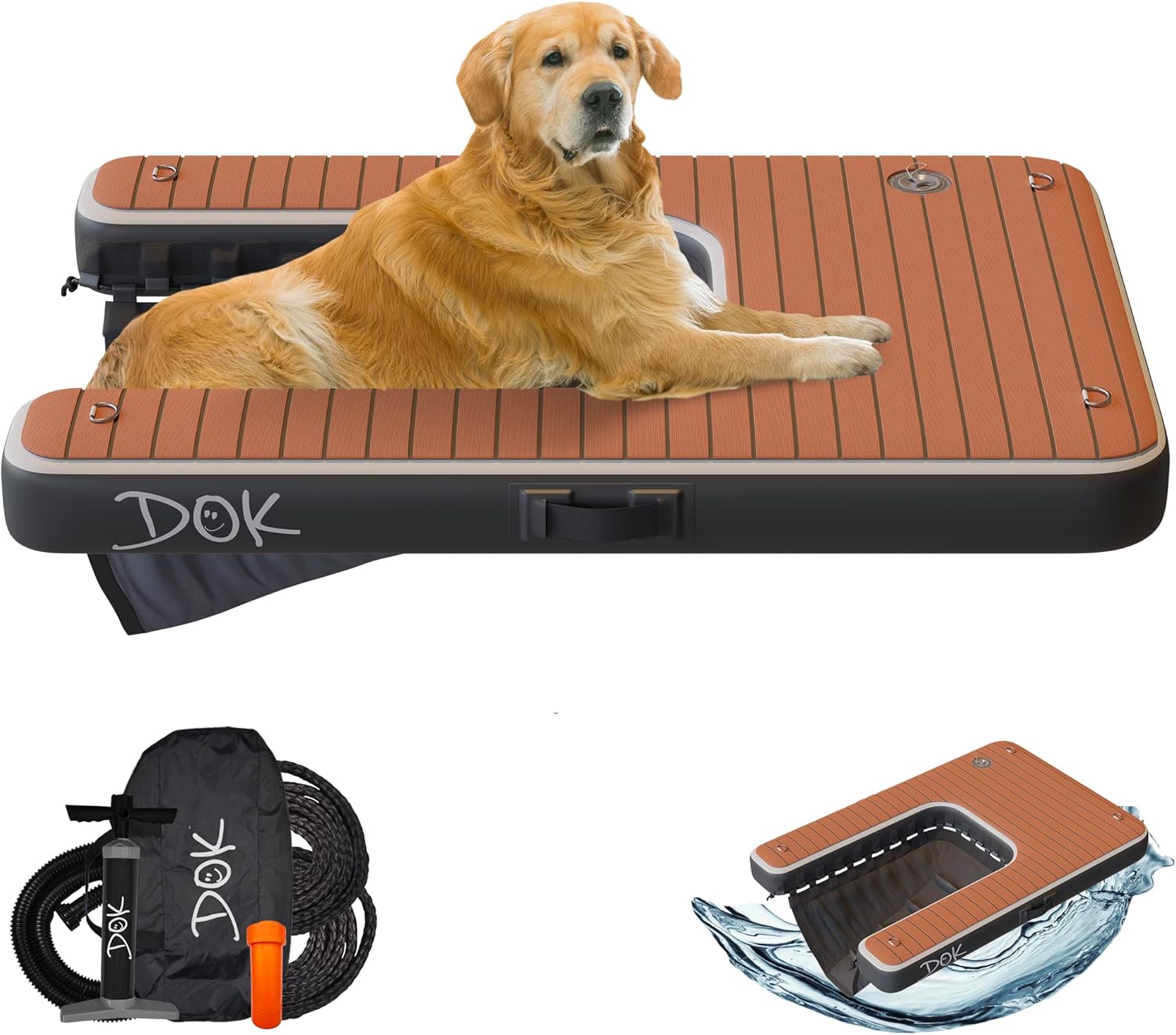 Dog Inflatable Dock Platform – Safe Water Access for Dogs