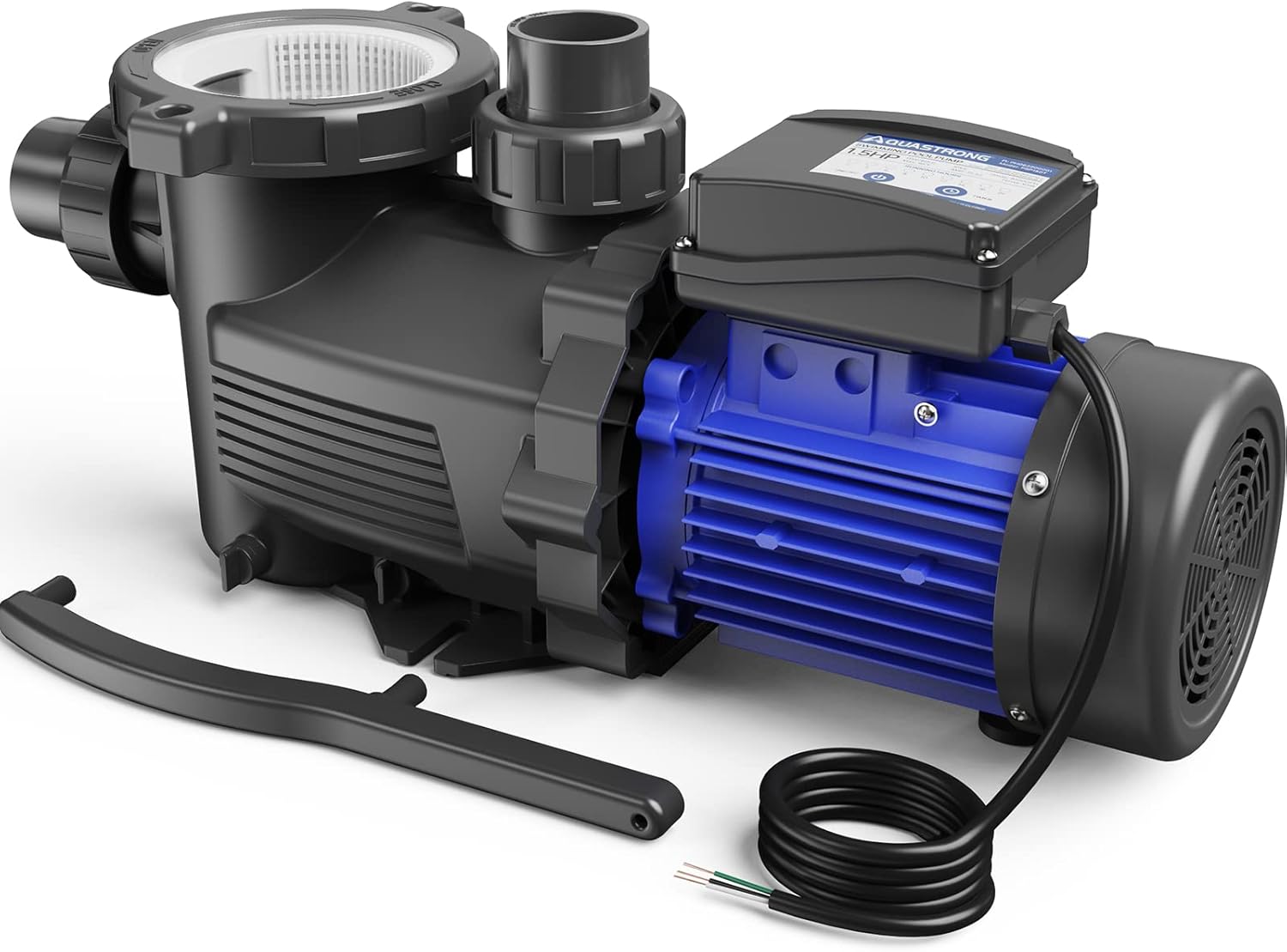In/Above Ground Pool Pump, 2HP Single Speed, 8917 GPH