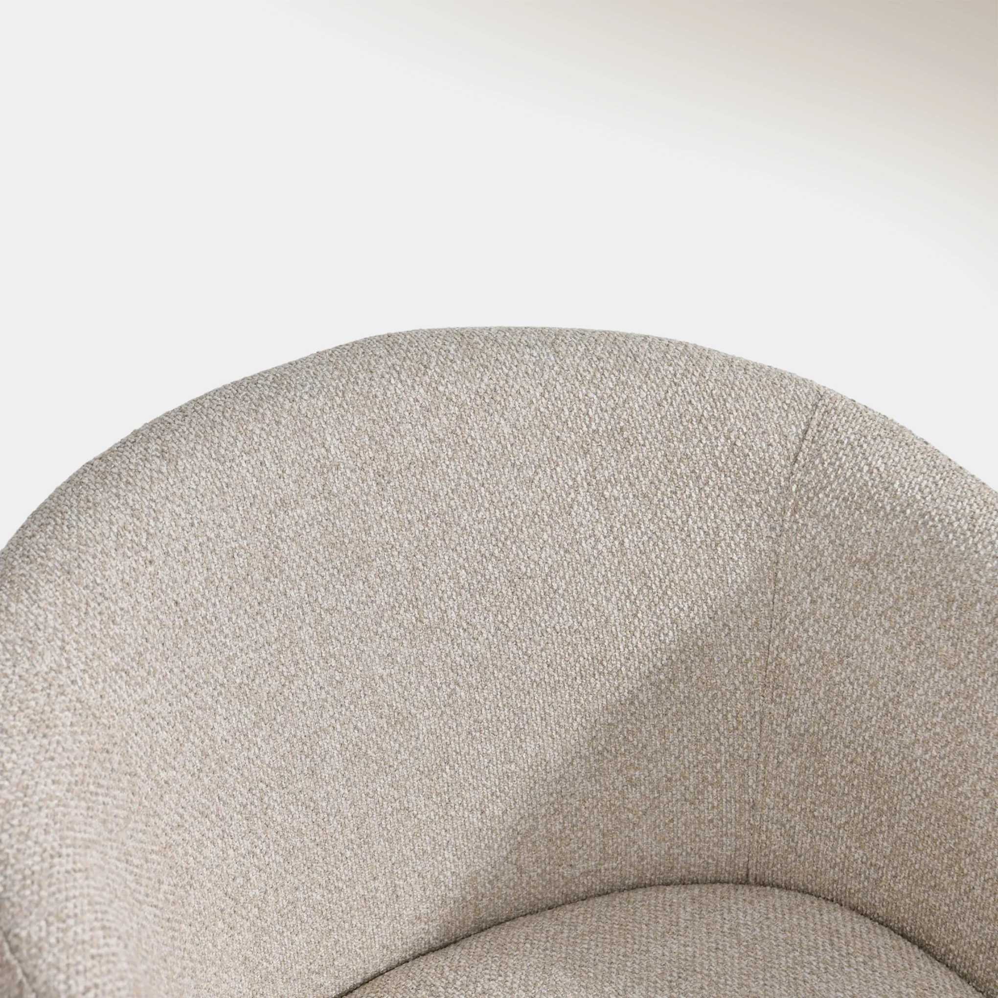 Jericho Club Chair in Bone White – Modern Elegance & Comfort