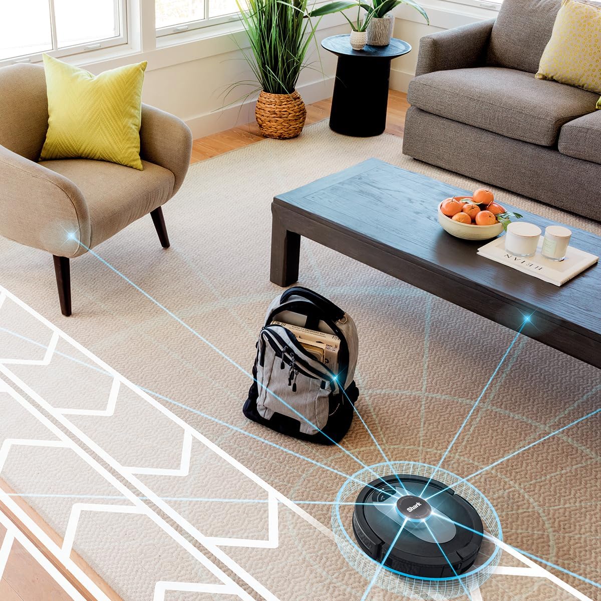 Iq Robot Vacuum – Bagless Self-Empty, Multi-Surface