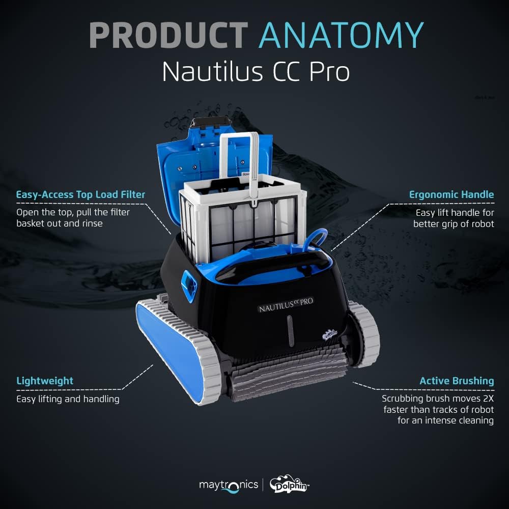 Nautilus CC Automatic Robotic Pool Vacuum Cleaner
