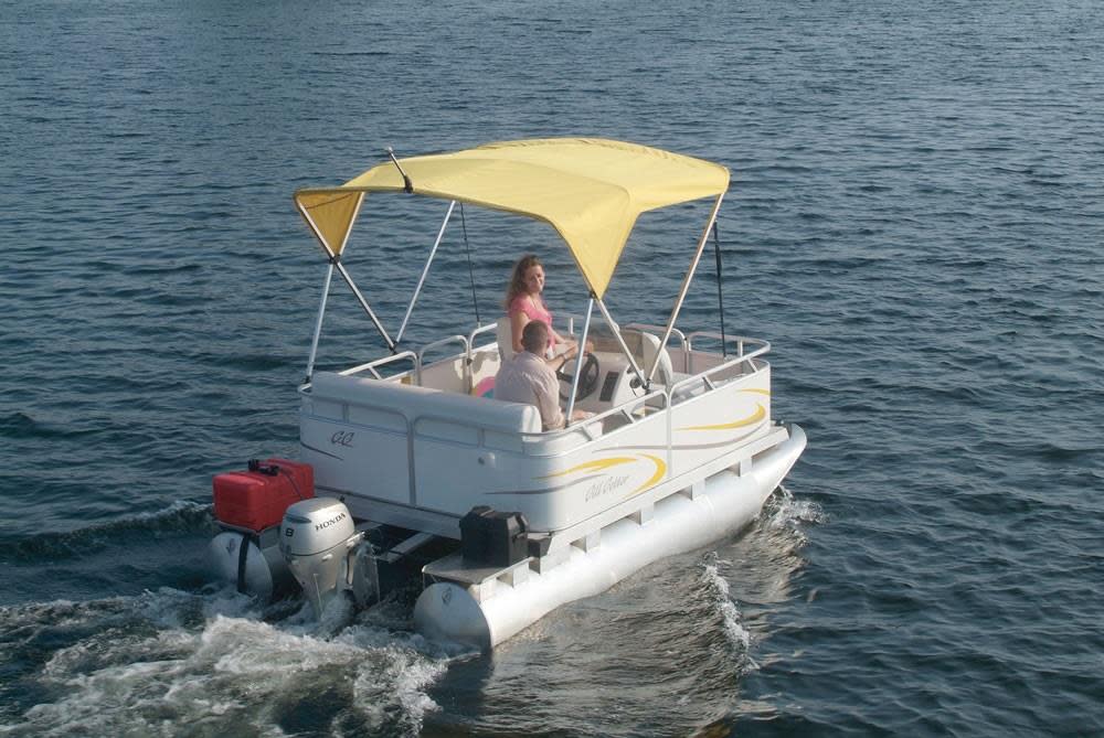 2026 8 HP 4-Stroke Outboard Motor with Throttle Grip and Power Tilt