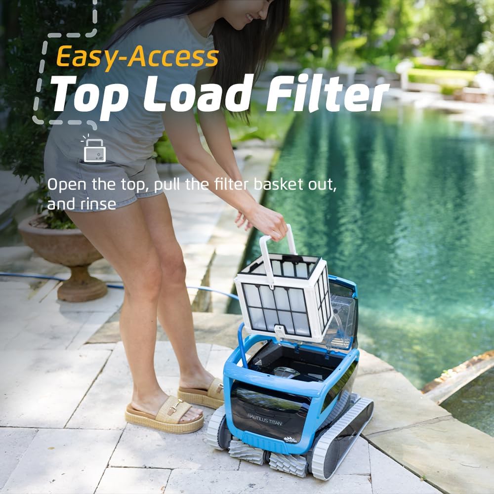 Plus Wi-Fi Robotic Pool Vacuum Cleaner