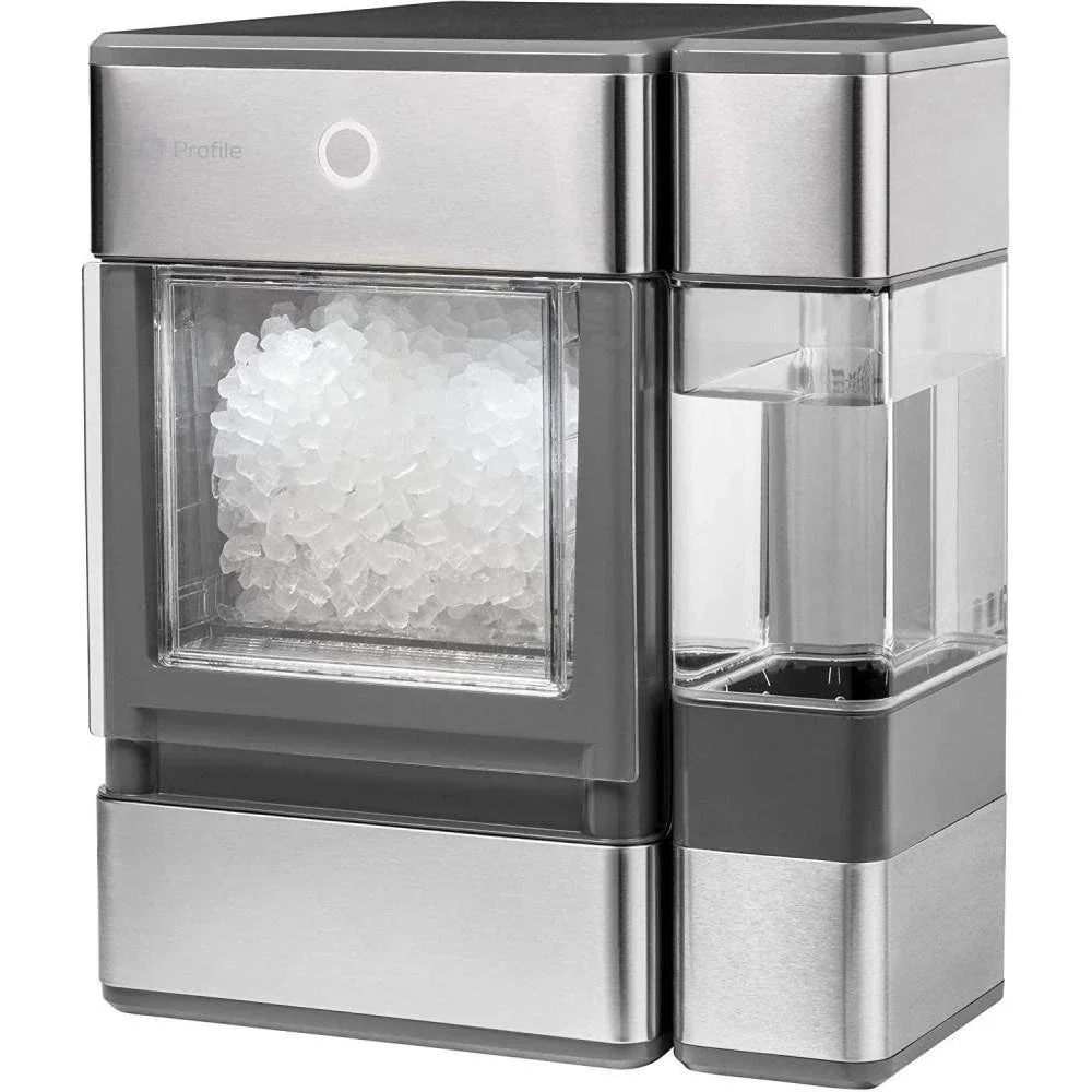 Profile Opal Countertop Nugget Ice Maker, Stainless Steel with LED, Bluetooth-Enabled, 24 lbs/day