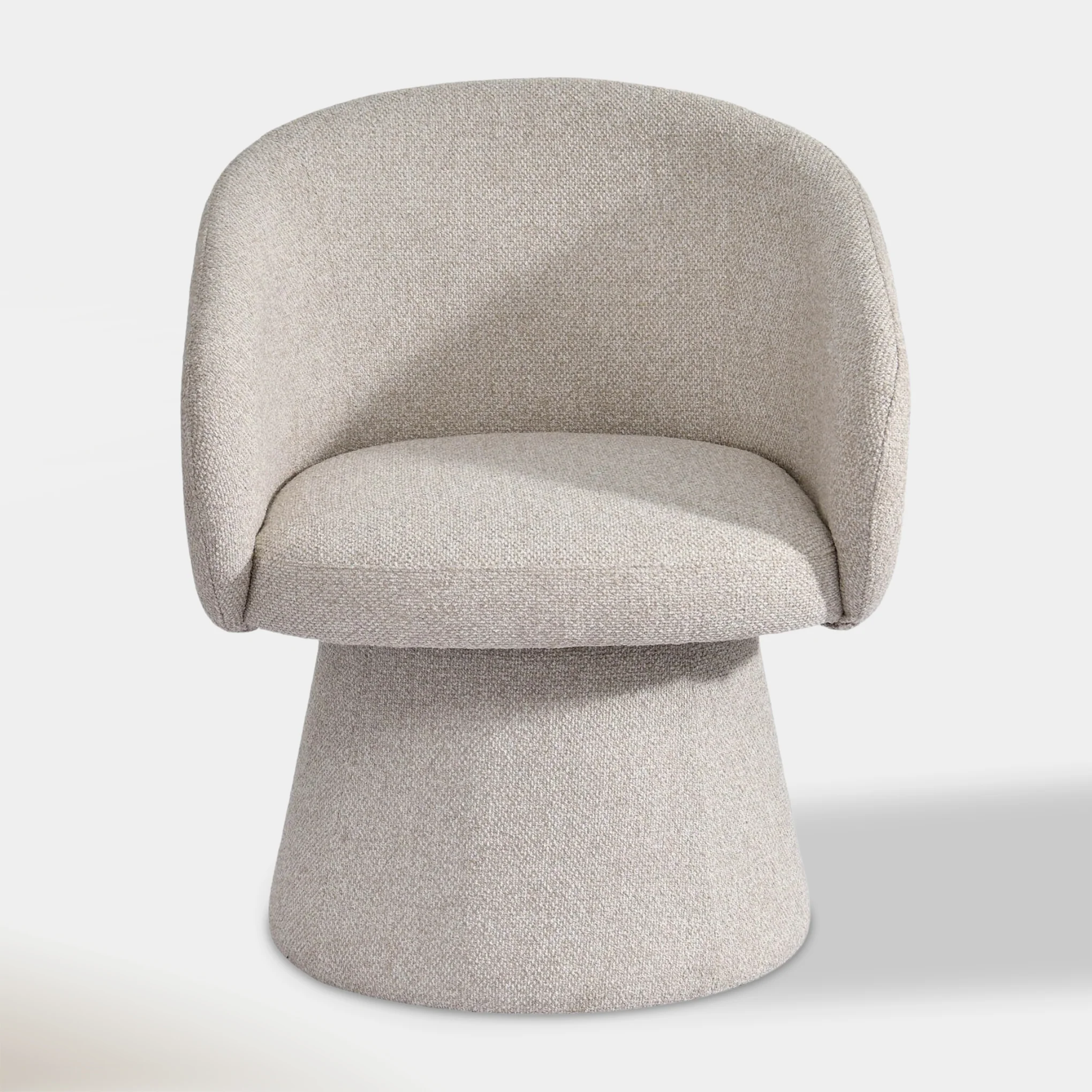 Jericho Club Chair in Bone White – Modern Elegance & Comfort