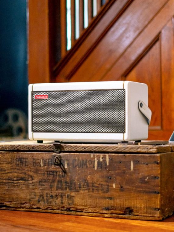 40-Watt Combo Practice Guitar Amplifier Electric Bass and Acoustic Guitar Amp with Spark Mobile App – Pearl