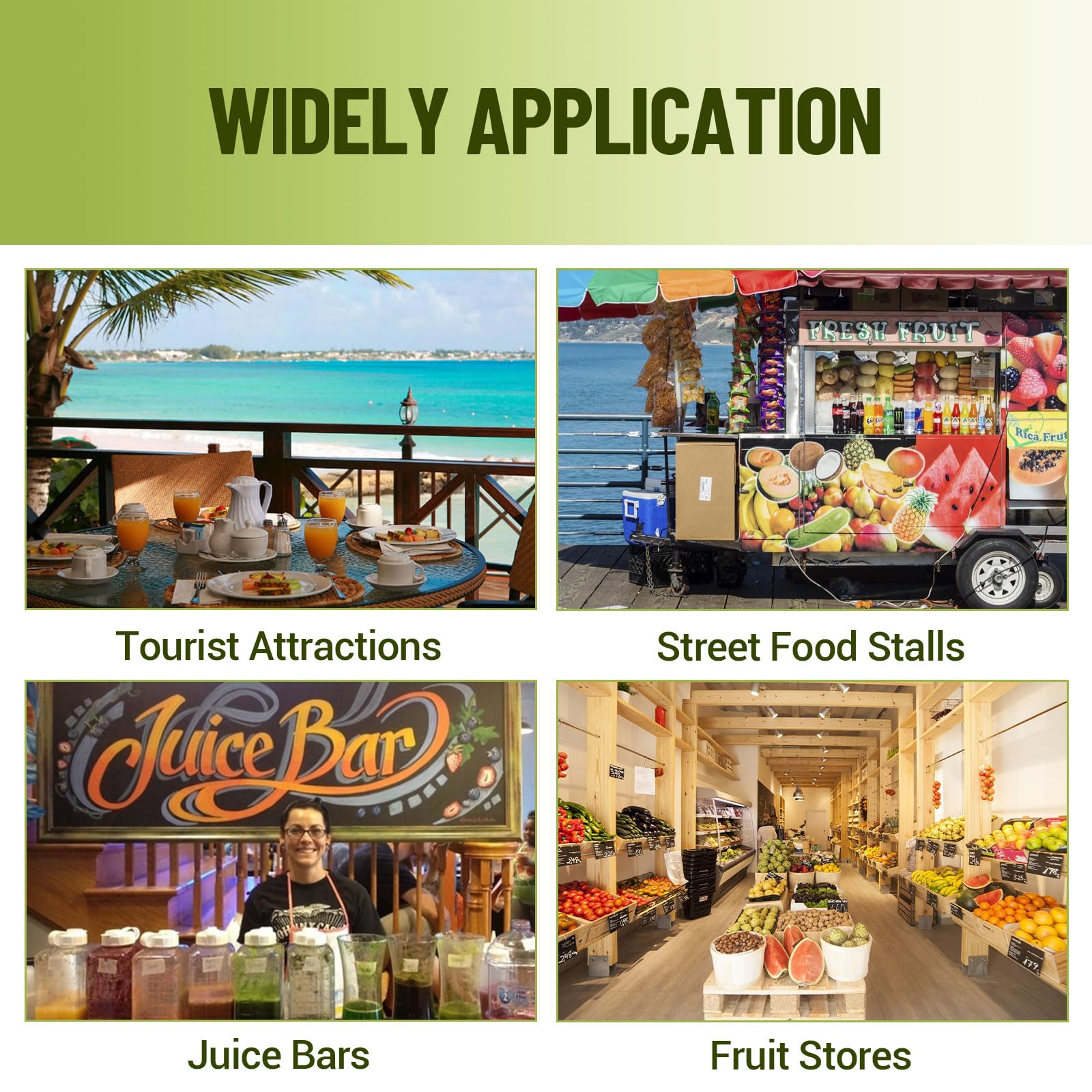 2026 Manual Sugar Cane Juicer Machine, Sugar Cane Press with 3 Stainless Steel Drums and 2.4-inch Large Inlet, Sugarcane Juice Machine with 110LBS/H, Suitable for Home/Commercial Use