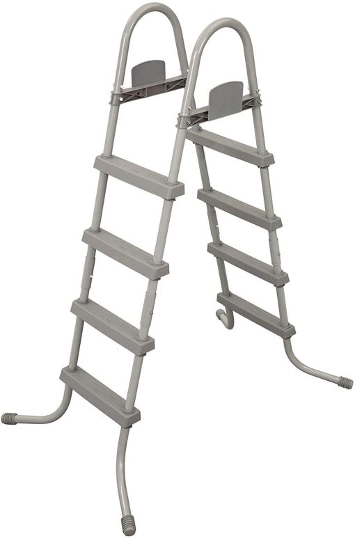 Bestway Power Steel 18' x 9 'x 48' above ground swimming pool Set with metal frame home swimming pool sand filter pump, skimmer and vacuum