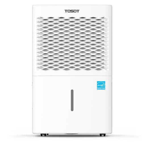 TOSOT 20 Pint 1,500 Sq Ft Dehumidifier Energy Star - for Home, Basement, Bedroom or Bathroom - Super Quiet (Previous 30 Pint)