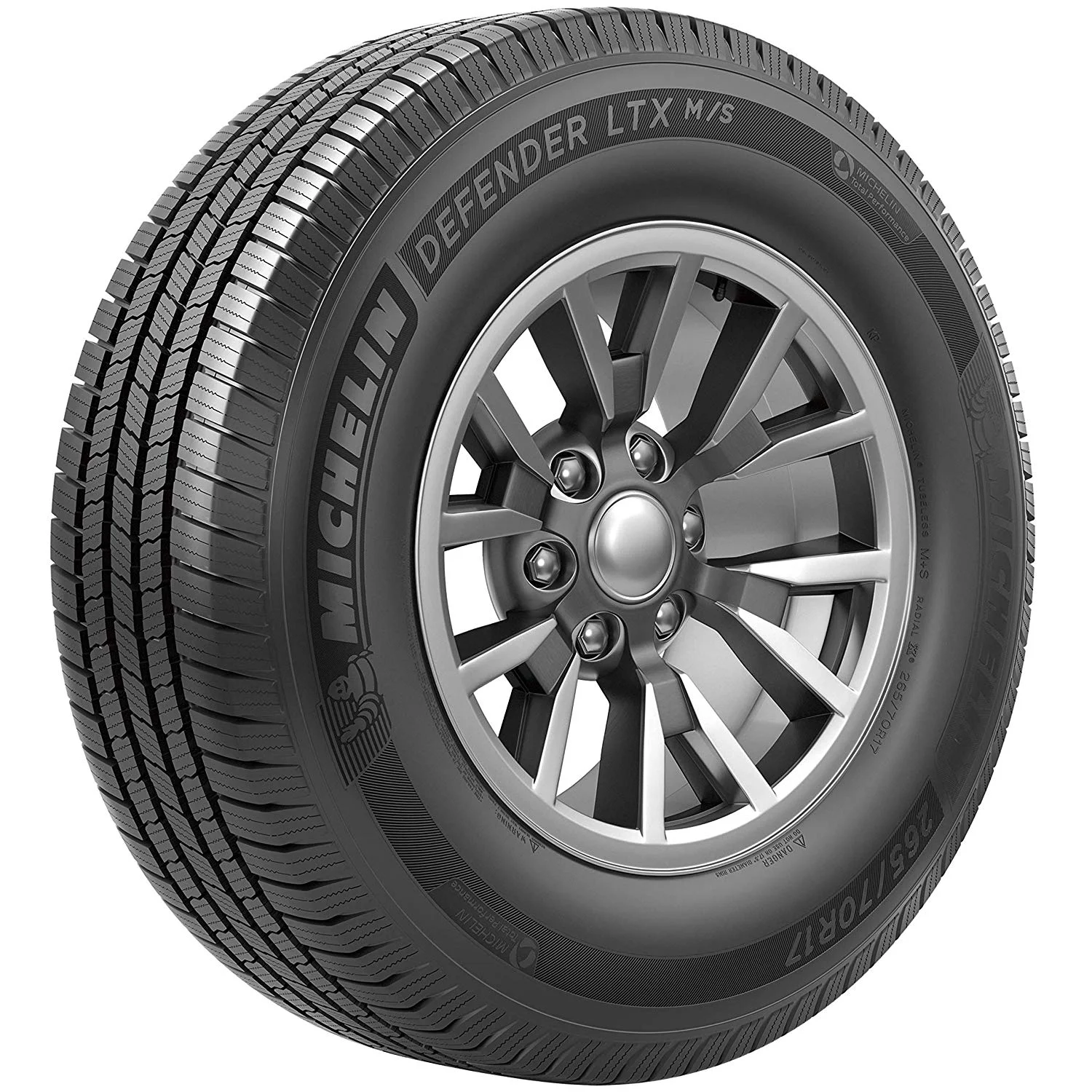 2026 Michelin Defender LTX M/S All-Season LT265/70R17/E 121/118R Tire