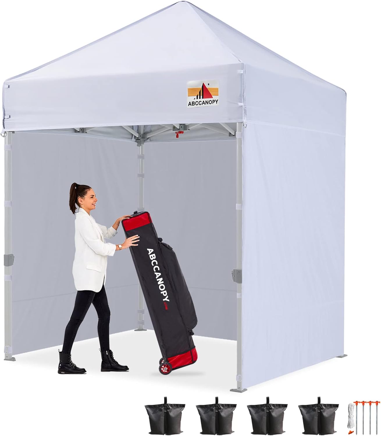 Easy Pop Up Canopy Tent 10×10 with Sidewalls