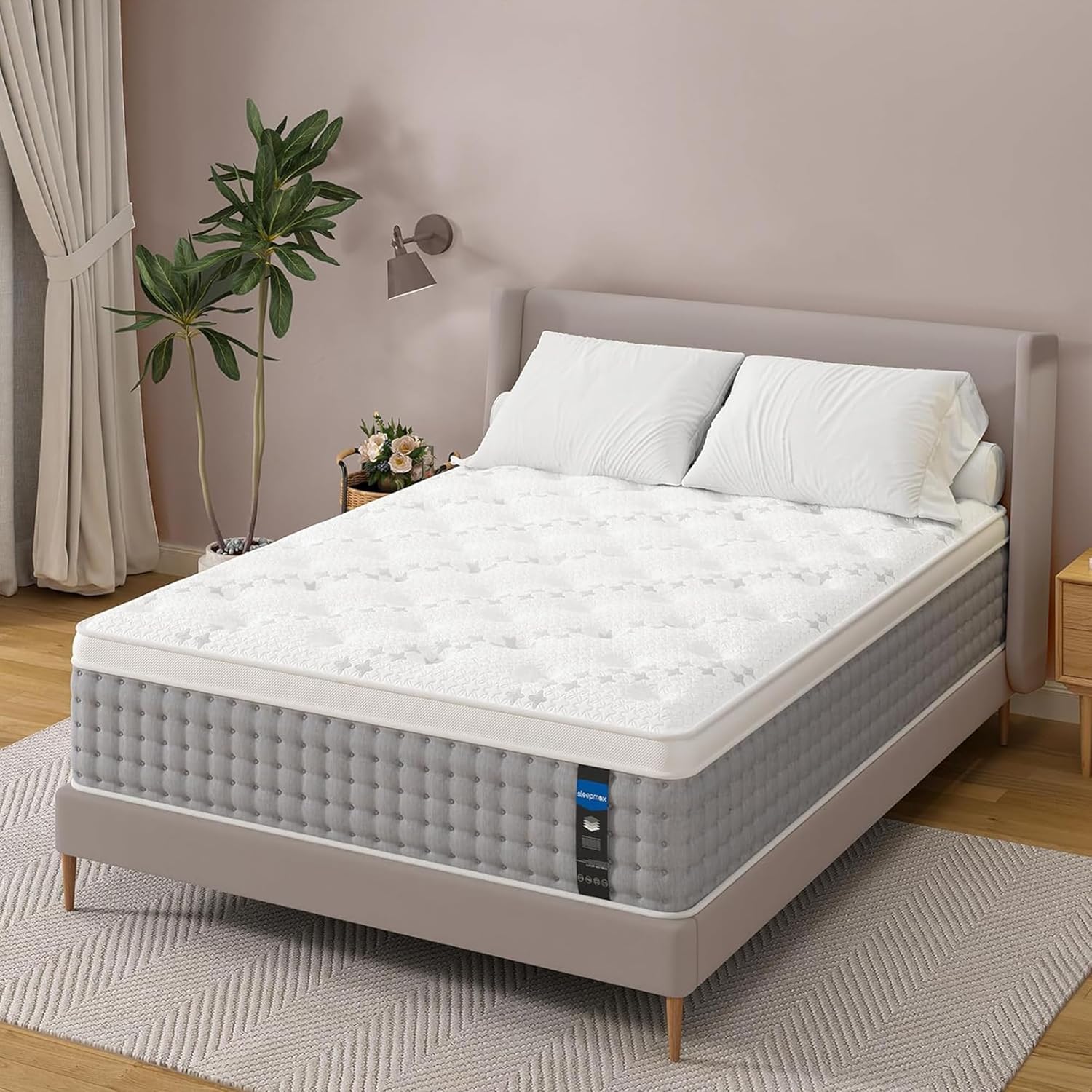 King Size 14 Inch Hybrid Mattress – Deep Sleep Support