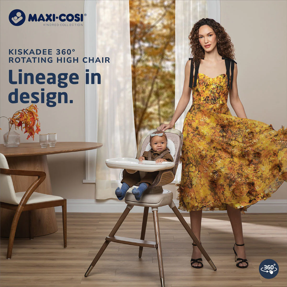 Maxi-Cosi Kiskadee 360 Rotating Highchair