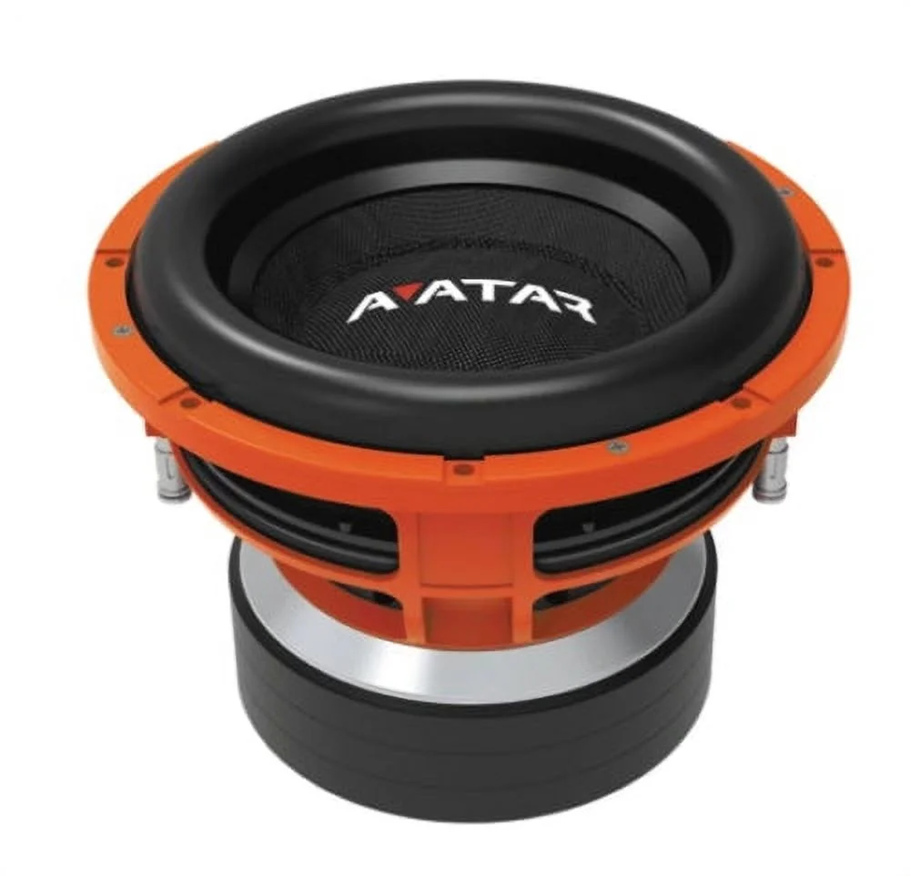 Avatar Tsunami STU-1246-D1 Orange 6000 Watts Peak 1-Ohm 12