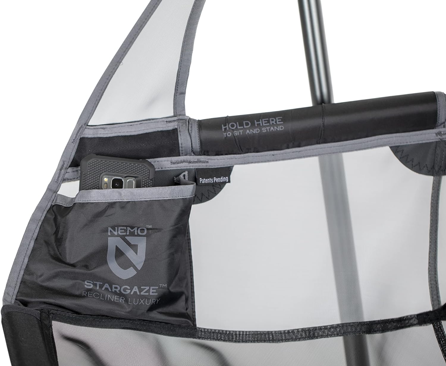 Equipment Stargaze Reclining Luxury Camping Chair, Oxide – Graphite/Smoke