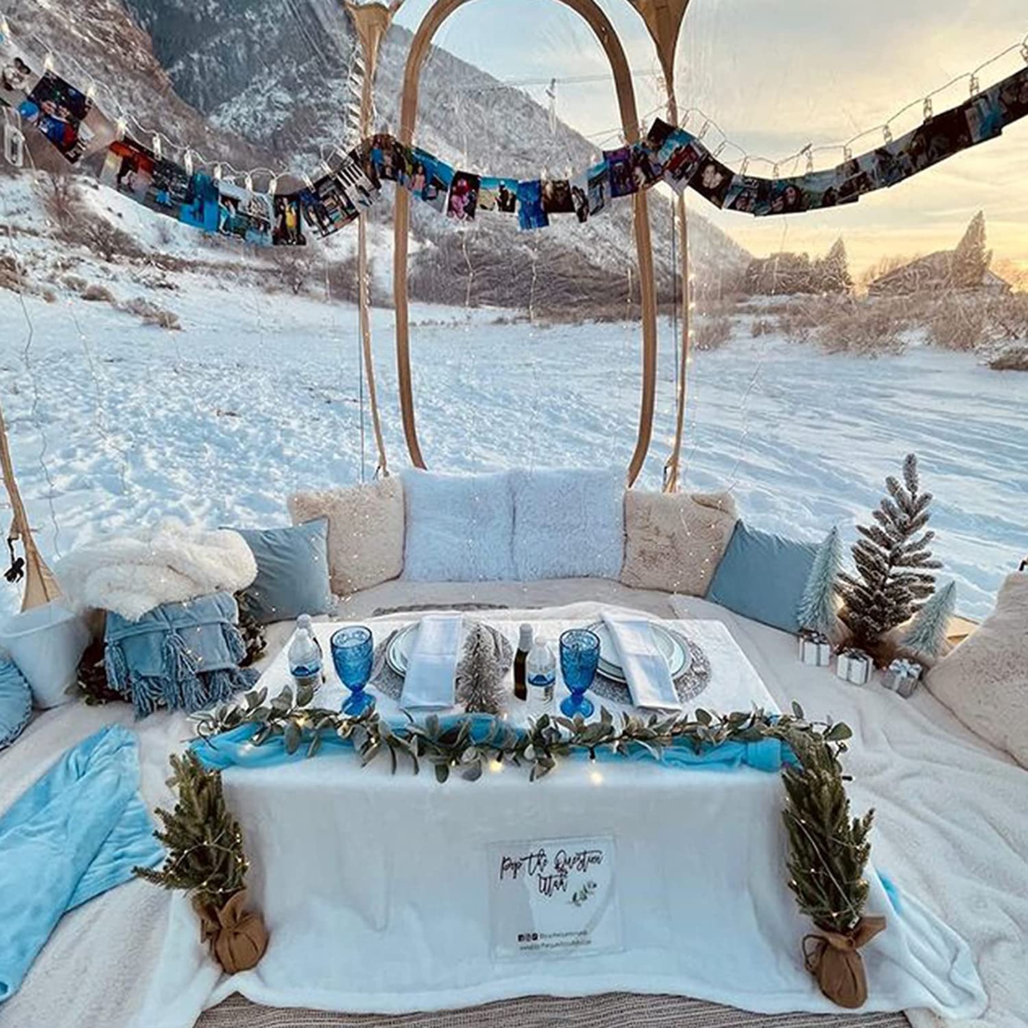 2026 Bubble Tent Pop Up Gazebo, 8-10 Person Igloo Dome Garden Patio Canopy Shelter