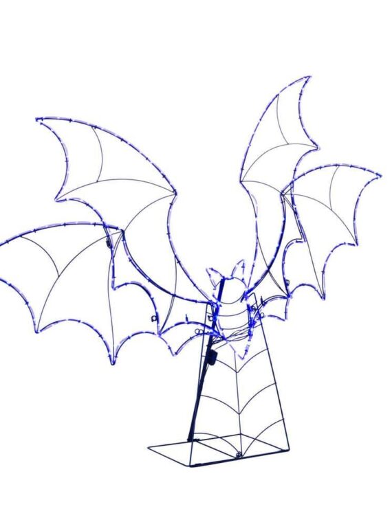 5.5 ft. LED Bat Silhouette