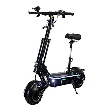 60MPH Ultra High Speed Electric Scooter for Adults Foldable, 5000W Power Dual Motor| 60V /38.5Ah Battery | 83 Miles Range | Grade 30°