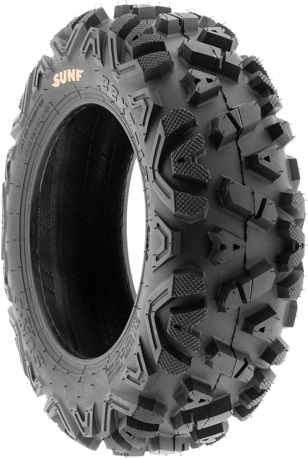 ATV UTV All-Terrain Tires Set of 4 25X8-12 25X10-12