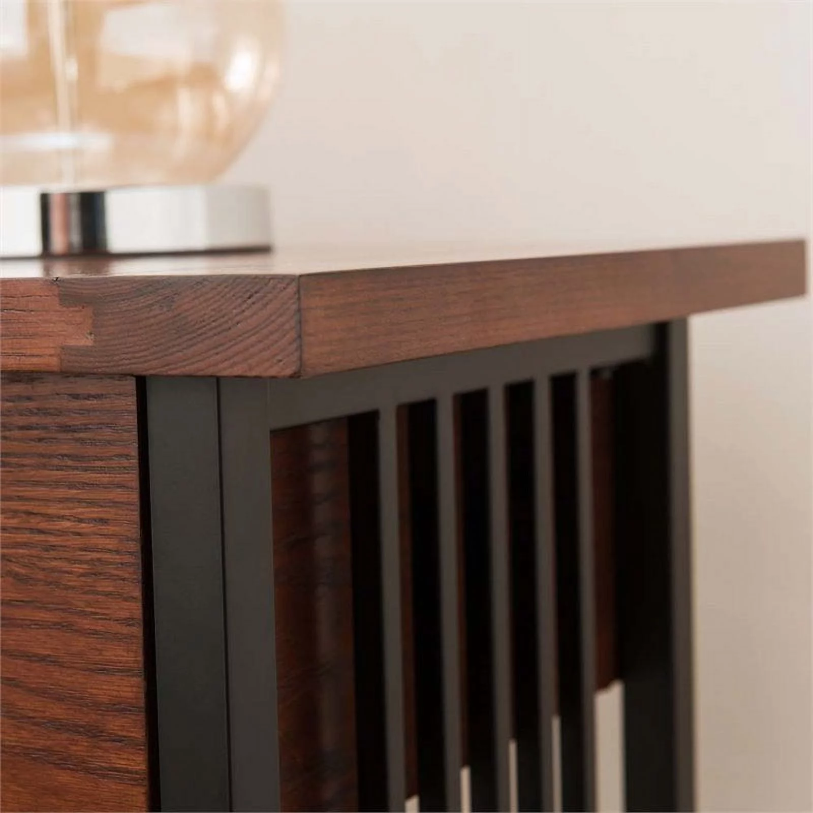 Bowery Hill 1 Drawer Nightstand in Mission Oak