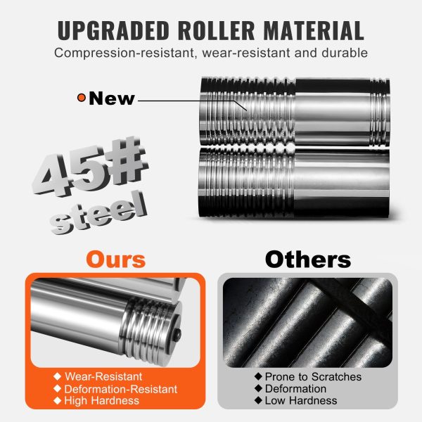 2026 Vevor Rolling Mill Jewelry Machine 3-in-1 Multi-Function 57mm Max Width New