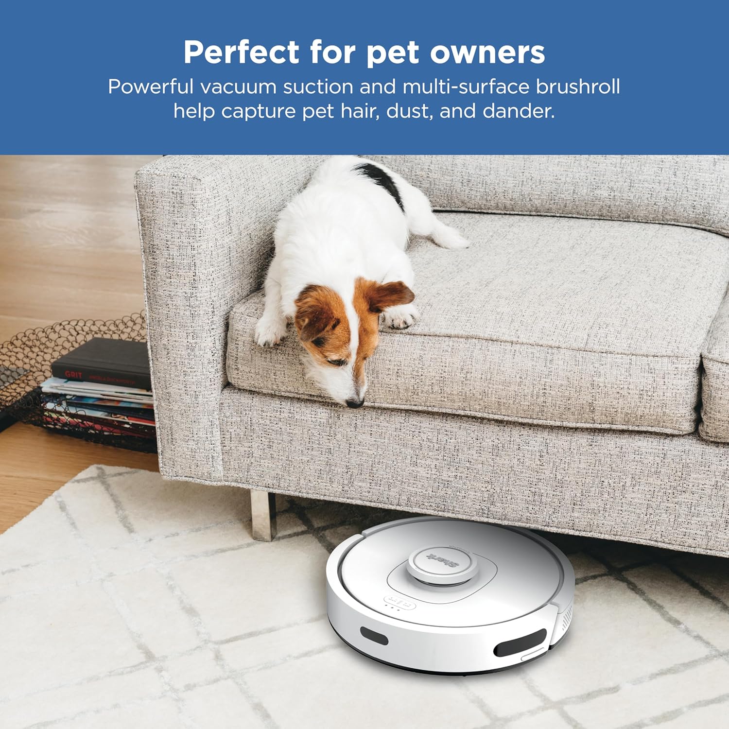 Iq Robot Vacuum – Bagless Self-Empty, Multi-Surface