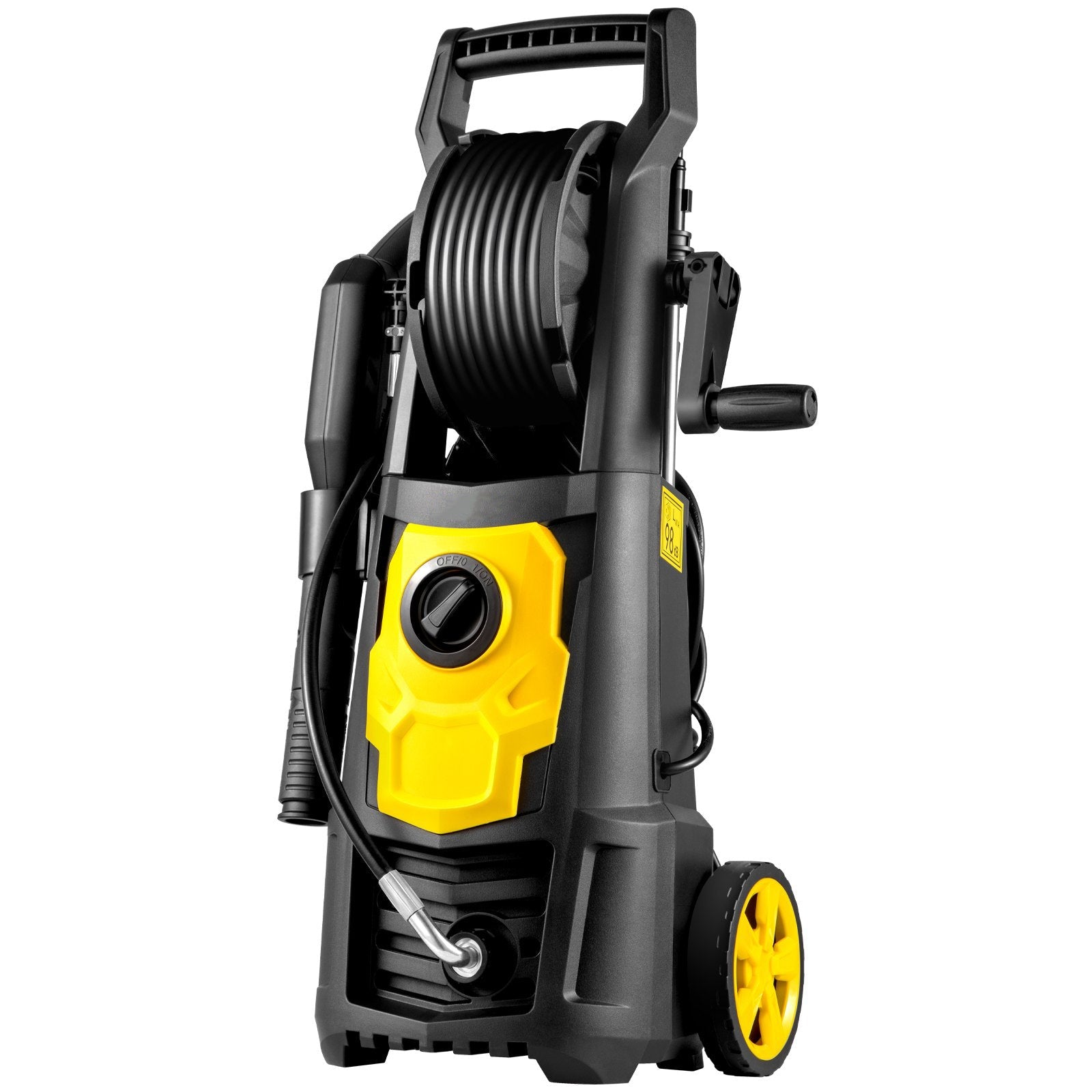 2026 Advanced Powerful 2000PSI Electric Pressure Washer With 5 Nozzles