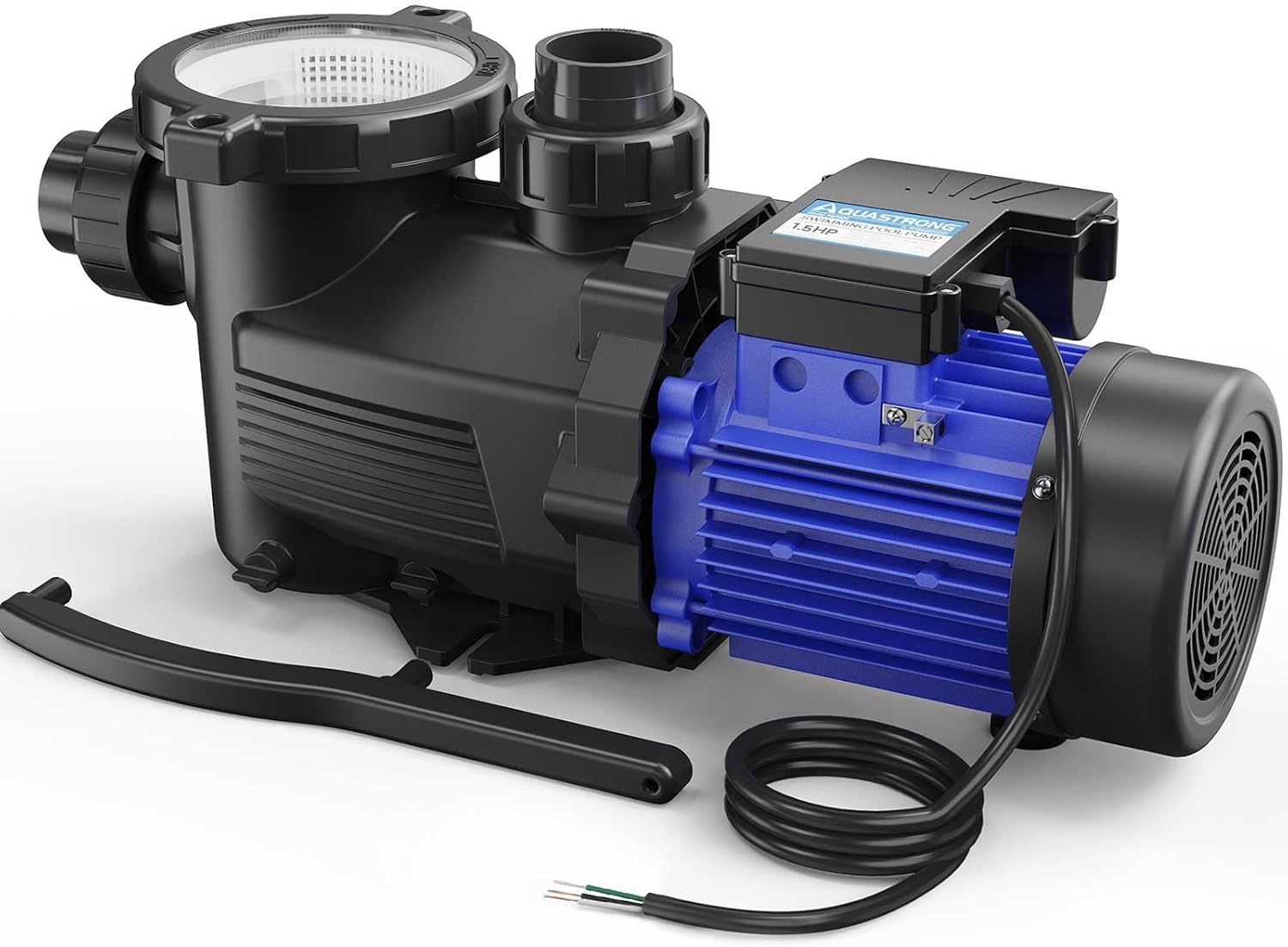 In/Above Ground Pool Pump, 2HP Single Speed, 8917 GPH